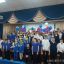 Антрактно-раздвижной занавес на сцену.