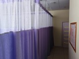 Антистатические цветные шторы-перегородки в медицинском центре Москвы. 7