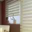 Шторы рулонные день-ночь  в интерьере.