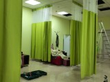 Антистатические цветные шторы-перегородки в медицинском центре Москвы. 9